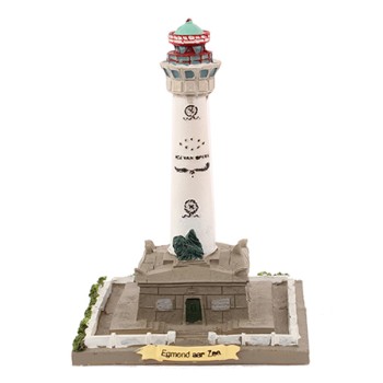 Vuurtoren Egmond aan Zee 13 cm.