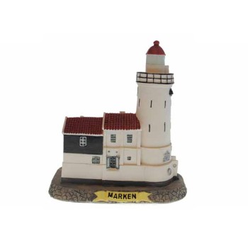 Vuurtoren Marken 13 cm.